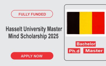 Hasselt Master Mind Scholarship