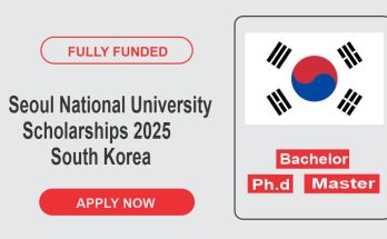 Seoul National Scholarships